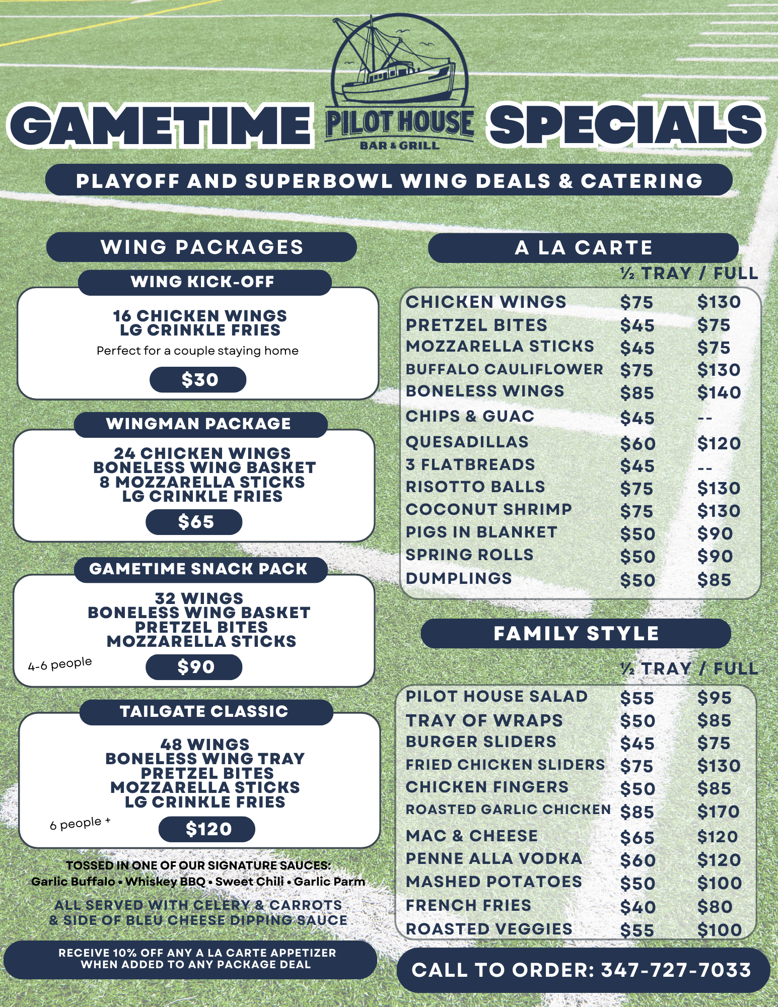 Catering — Pilot House